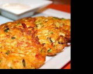 Оладьи из кабачков и моркови