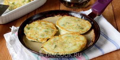 оладьи из кабачков на простокваше