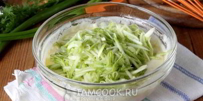 оладьи из кабачков на простокваше