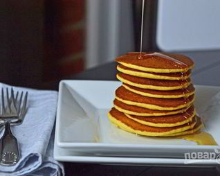 Оладьи из кукурузной муки