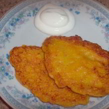 Рецепт Оладьи из тыквы и моркови