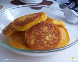 Оладьи из тыквы