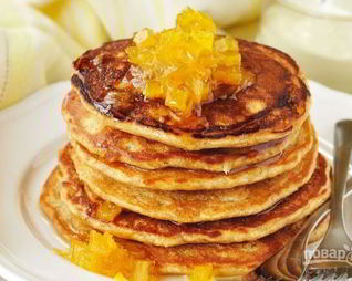 Оладьи на йогурте без яиц