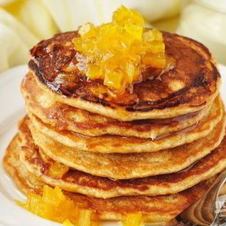 Оладьи на йогурте без яиц