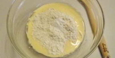 оладьи на кефире с зеленым луком