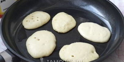 оладьи на молоке без яиц и дрожжей