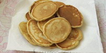 оладьи на молоке без яиц и дрожжей