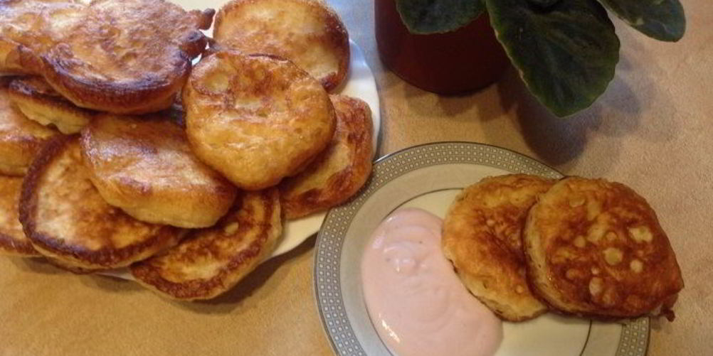 Рецепт оладьи на молоке и дрожжах