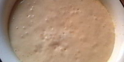 оладьи на молоке и дрожжах