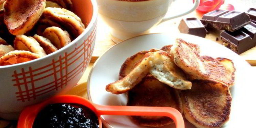 Рецепт оладьи овсяно-кашные с маком