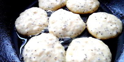 оладьи овсяно-кашные с маком