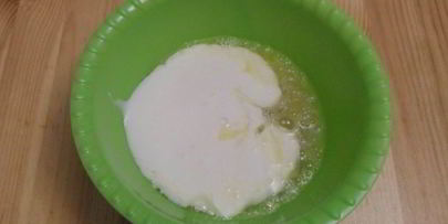 оладьи с черной смородиной