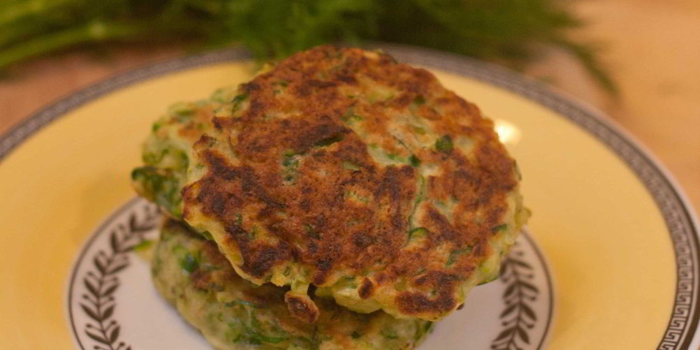 Рецепт оладьи с кабачком