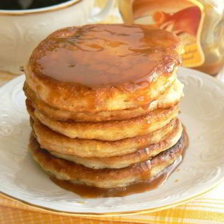 Оладьи с кукурузными хлопьями