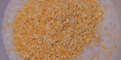 оладьи с кукурузными хлопьями