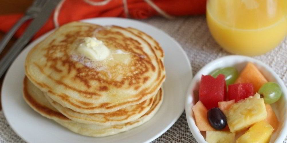 Рецепт оладьи с молоком