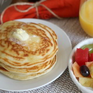 Оладьи с молоком