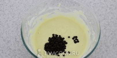 оладьи с шоколадом