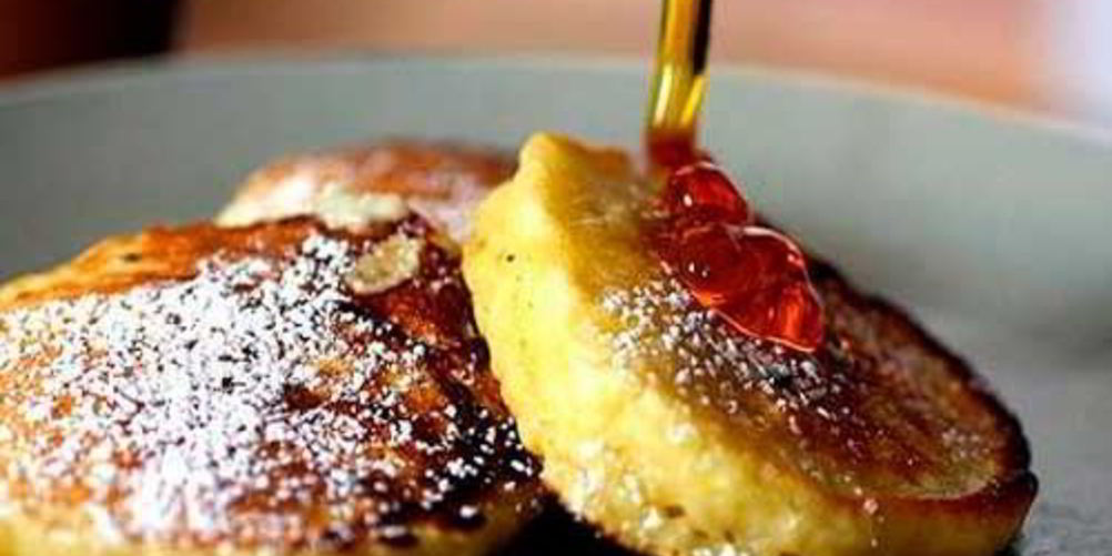 Рецепт оладьи с творогом на кефире