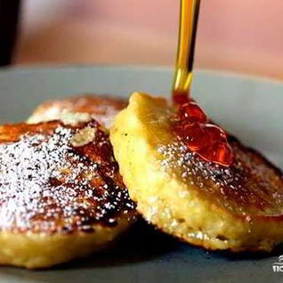 Оладьи с творогом на кефире