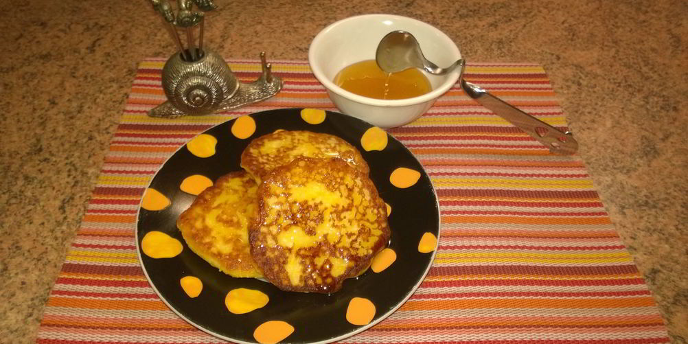 Рецепт оладьи с тыквой и творогом