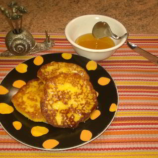 Оладьи с тыквой и творогом