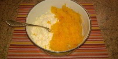 оладьи с тыквой и творогом