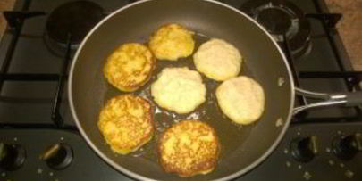 оладьи с тыквой и творогом