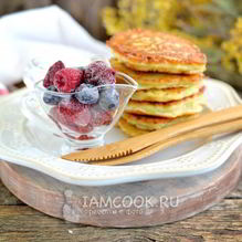 Рецепт Оладьи с яблоком и кабачком