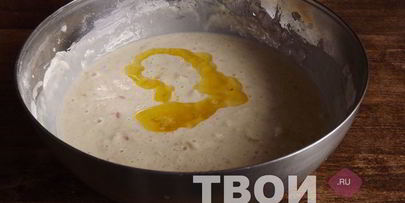 оладьи с яблоком