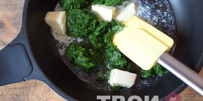 оладьи с зеленью