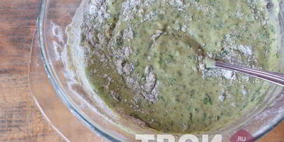 оладьи с зеленью