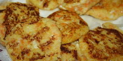 овощные оладьи