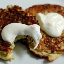 Рецепт Постные оладьи из кабачков