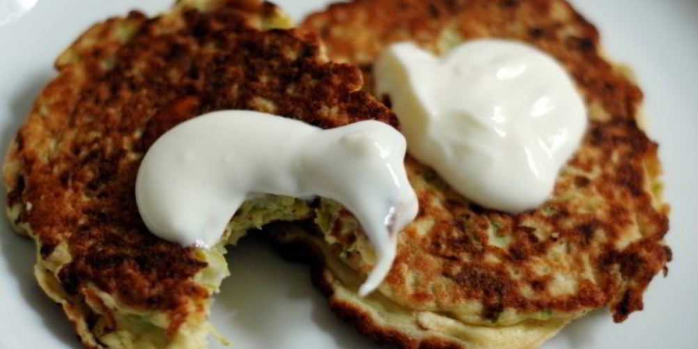 Рецепт постные оладьи из кабачков