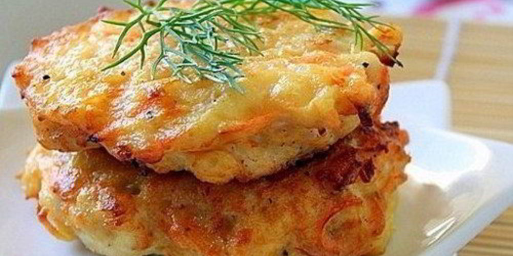 Рецепт простые оладьи из курицы