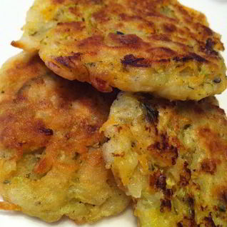 Пряные оладушки из кабачков