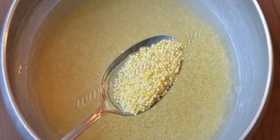 пшенные оладьи с творогом