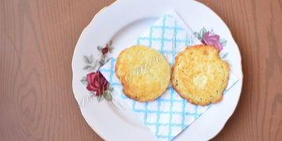 пшенные оладьи с творогом