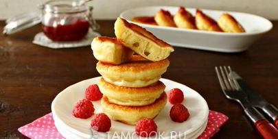 пышные оладьи на кефире и соде