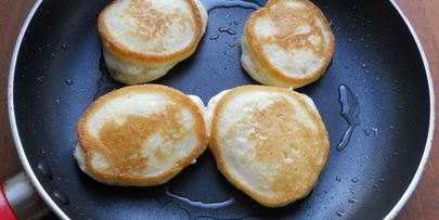 пышные оладьи на манной крупе