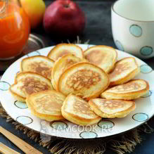 Рецепт Пышные оладьи на соде без дрожжей