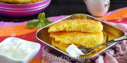 пышные оладьи с тыквой на кефире