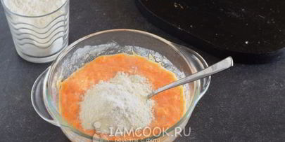 пышные оладьи с тыквой на кефире