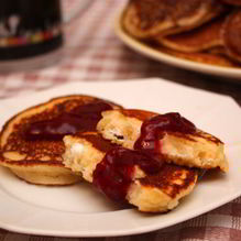 Рецепт Рисово-кукурузные оладьи с творогом