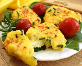 Сырные оладушки Микс