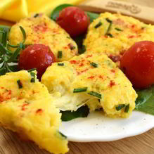 Рецепт Сырные оладушки Микс