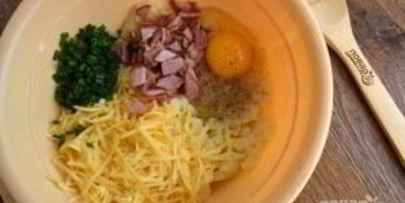 сырные оладушки микс