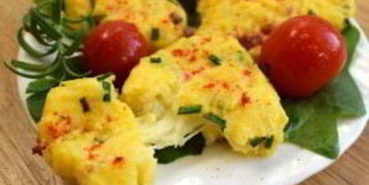 сырные оладушки микс