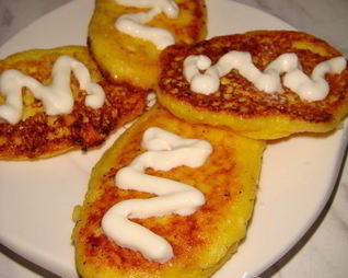 Творожные оладушки